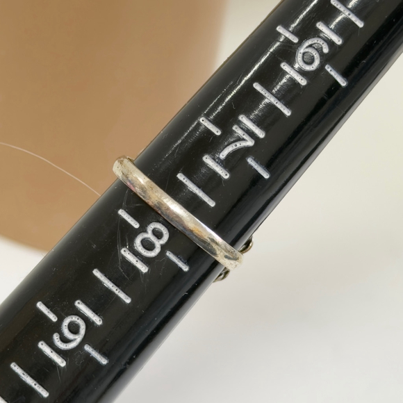 Hand crafted aventuraventuri Gemstone Round Ring Silver Plated 925 Size 7.75 New - Picture 8 of 8